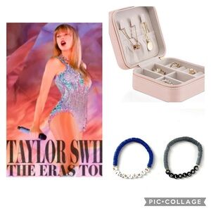 NWT Taylor Swift Banner/Jewelry 4 pc Bundle